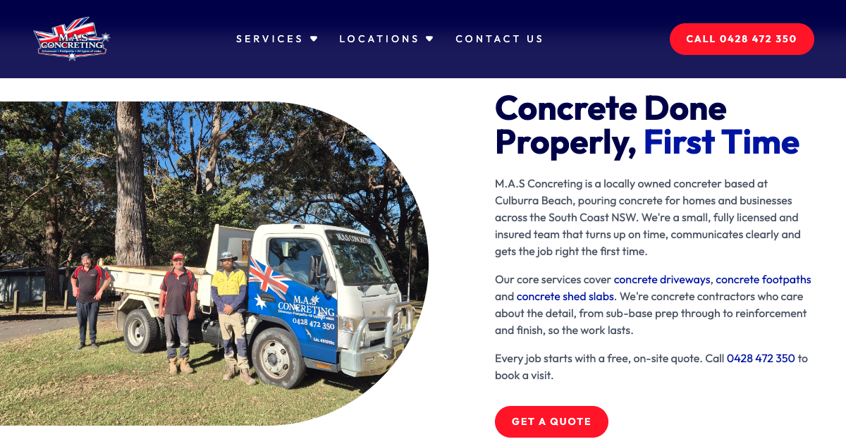 M.A.S Concreting